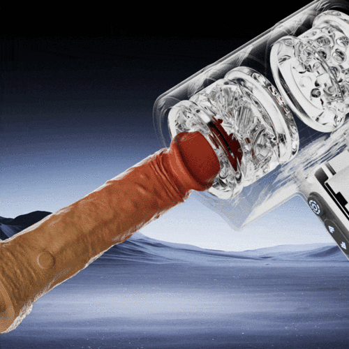 JFtoys Automatic 5 Telescopic Rotation 7 Vibrations to Voyeurism Masturbator