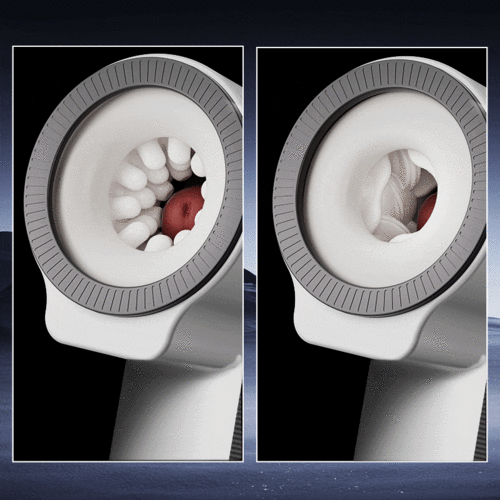 JFtoys Automatic 5 Telescopic Rotation 7 Vibrations to Voyeurism Masturbator