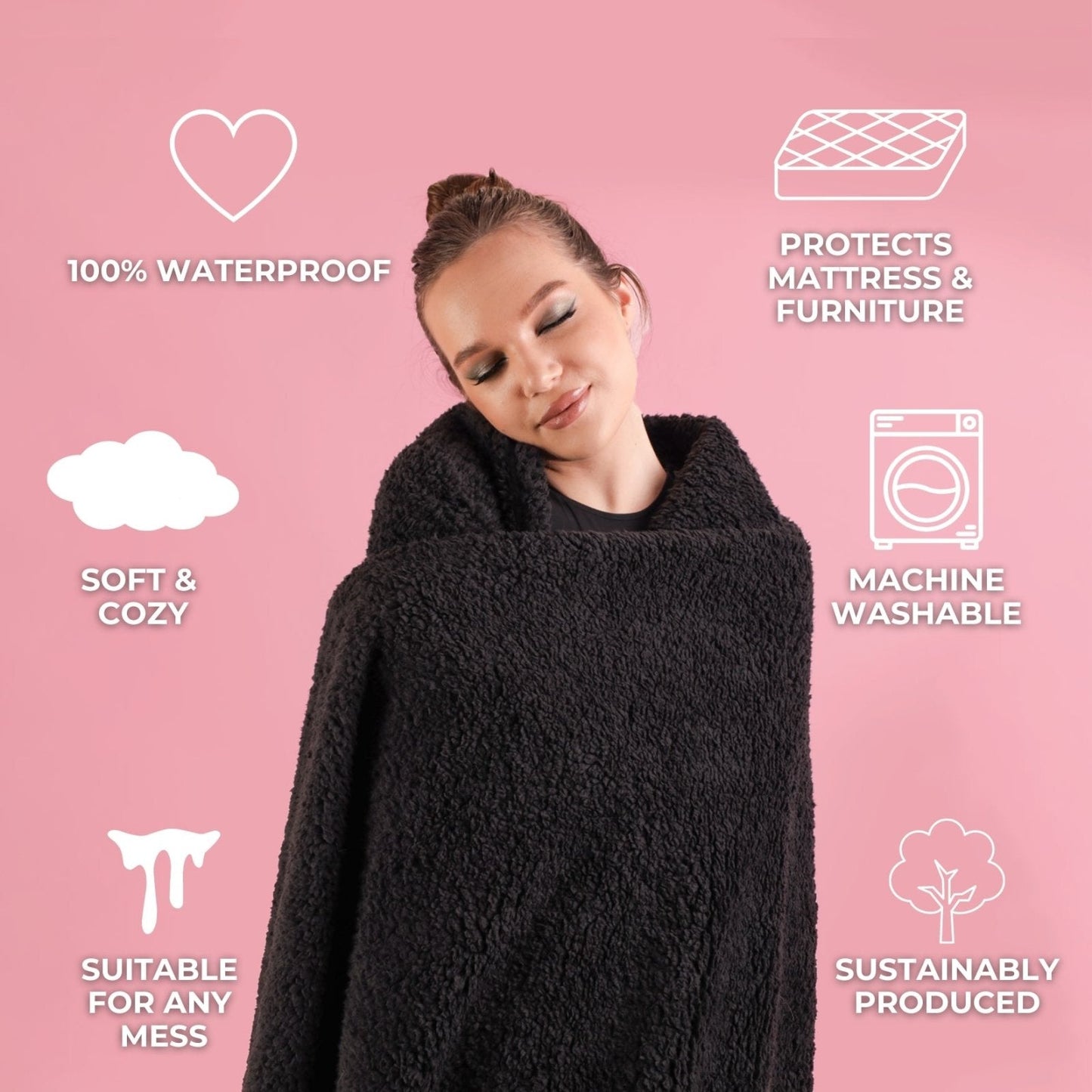 JFtoys - The Waterproof Cuddle Blanket 