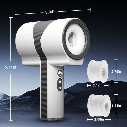 JFtoys Automatic 5 Telescopic Rotation 7 Vibrations to Voyeurism Masturbator