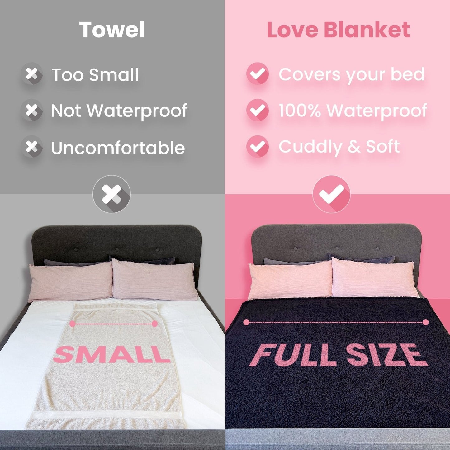 JFtoys - The Waterproof Cuddle Blanket 