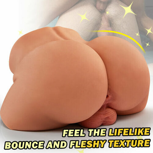 Austin 9.7 LBS Torso Male Sex Doll with Realistic Dildo and Testis Tight Hole Unisex Sex Toy