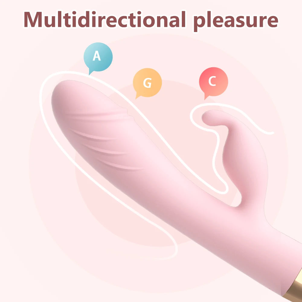 360° Rotating G Spot Vibrator For Women Dual Vibration  Dildo Female Vagina Clitoris Massager Sex Toys For Women Adult Toys