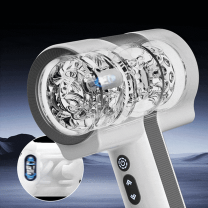 JFtoys Automatic 5 Telescopic Rotation 7 Vibrations to Voyeurism Masturbator