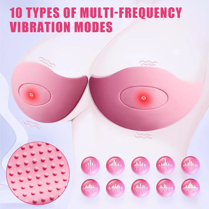 Breast Enlargement Stimulation Nipple Vagina Clitoris Sucker For Women Clit Vibrator Vacuum Pump Cover Adult Masturbator Sex Toy