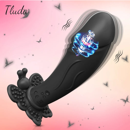 Bullet Dildo Vibrator for Women Butt Plug Beginner Mini Vibrating Anal Plug Sex Toy for Women Men Gay Prostate Massager