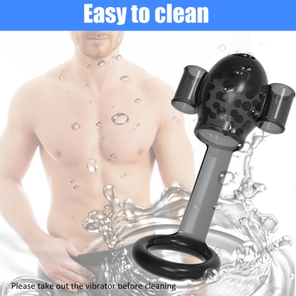 Glans Vibrators Male Masturbation Adult Sex Toy For Men Glans Trainer Male Delay Lasting Trainer Vibrators For Men Penis Massage