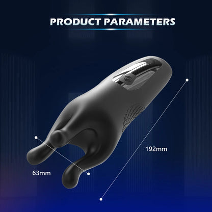 Automatic 9 Speeds Vibrating Penis Trainer Delayed Ejaculation Glans Vibrators Male Masturbators Sex Toys for Men