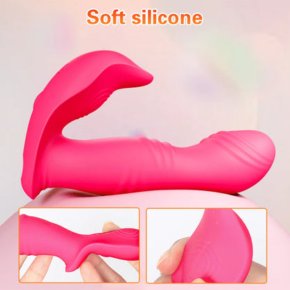 Inflatable Jumping Egg Vibrator for Women Remote Control Dildo G Spot Massager Wear Vibrating Egg Female Sex Toys for Adults 18