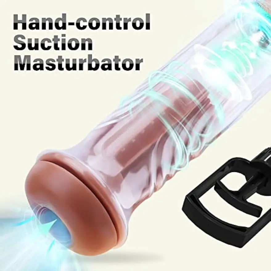 Penis Vacuum Pump Enlargement Extender Pump Air Pressure Device Male masturbator Man Sex Toys for Men Stronger Bigger Erections