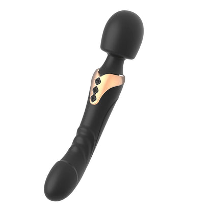 Powerful Dildos Vibrator Dual motor silicone large size Wand G Spot Massager Sex Toy For Couple Clitoris Stimulator for Adults