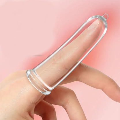 Silicone Material Vibration Finger Cover Tongue Like Design Stimulating G-point Women Masturbator Couple Toys Adult Products