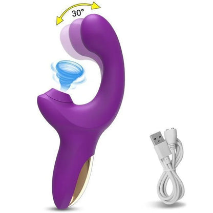 Sucking Vibrator Clitoral G Spot Stimulation Adult Sex Toys for Women Vibrating Finger Massager with Suction Vibration