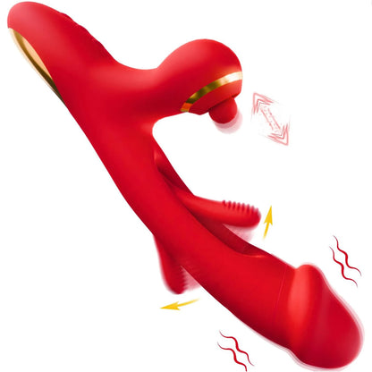 Tapping Flapping Vibrator for Women Clitoris Clit Sucker Stimulator Powerful Sex Toy Woman Female Rabbit Sucking Vibrators