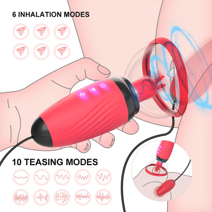 Tongue Vibrators for Women Clitoris Stimulation Sucking Vibrator Nipple Sucker Massage Female Masturbator Sex Toys for Adult 18